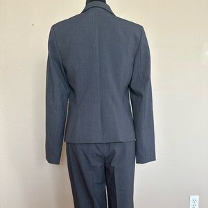 Calvin Klein, 2 piece suit, dark gray.
